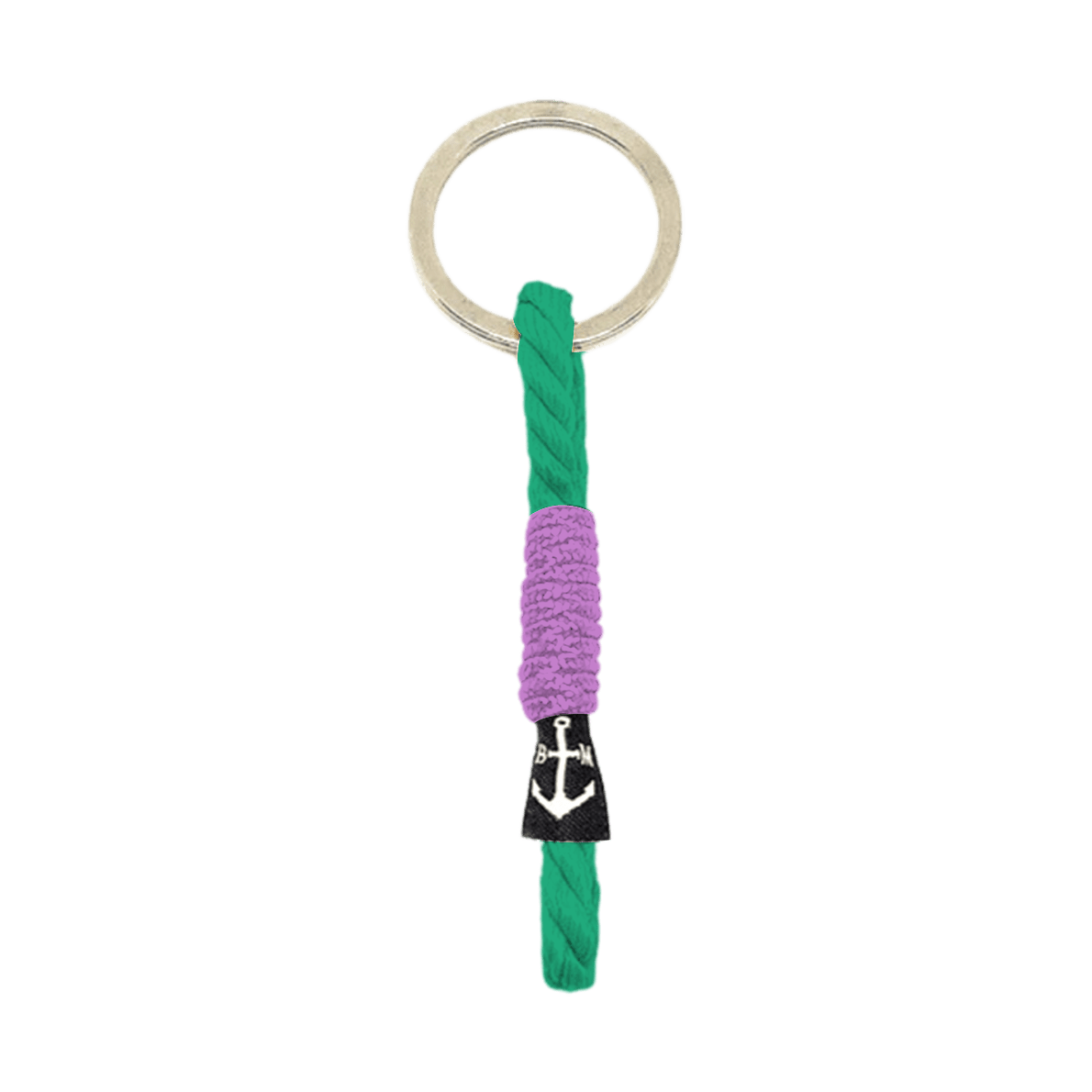 Single Braided Rope Keychain
