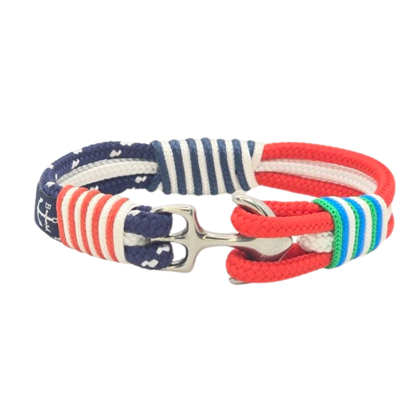 USA-Bermuda Anchor Bracelet
