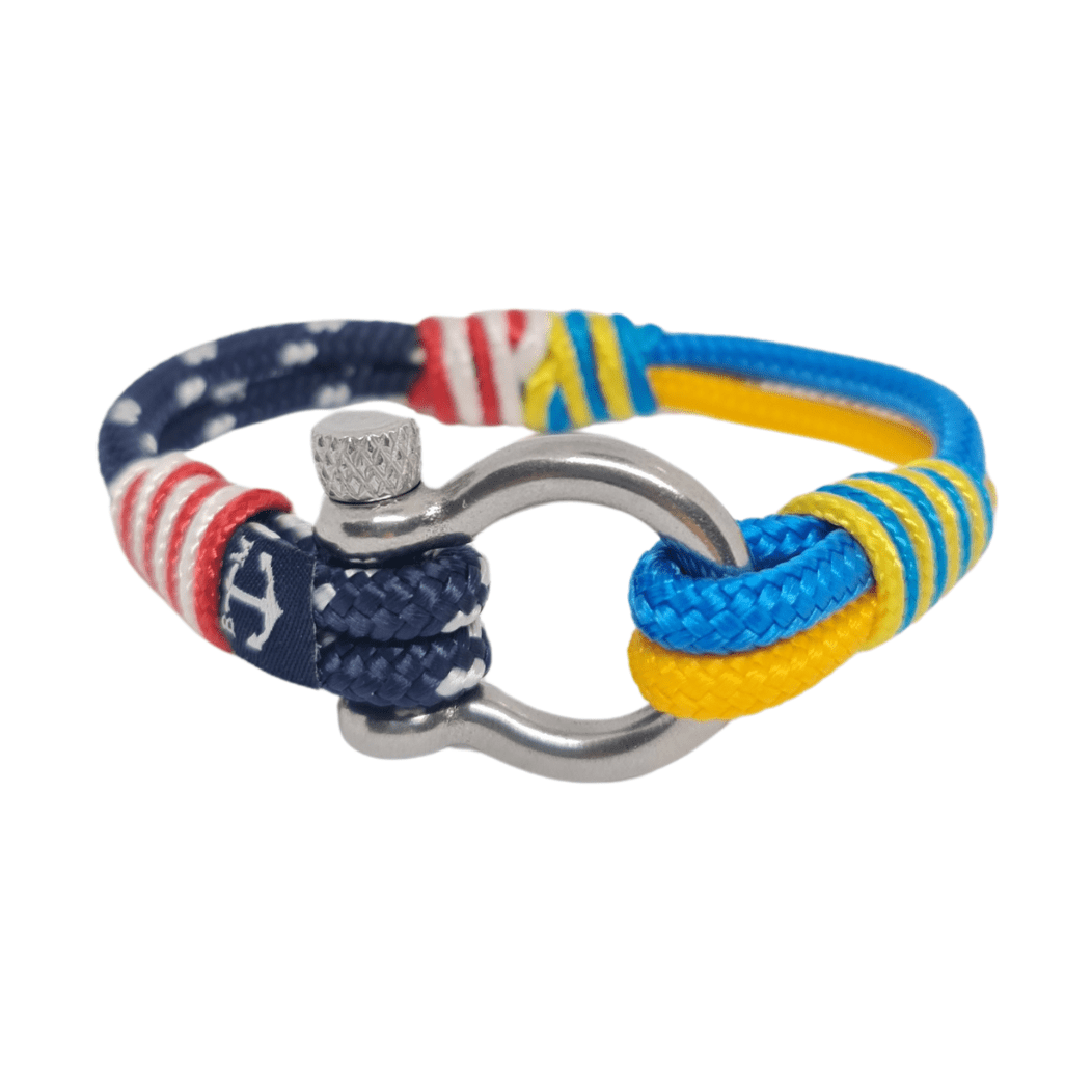 USA- Ukraine Nautical Bracelet