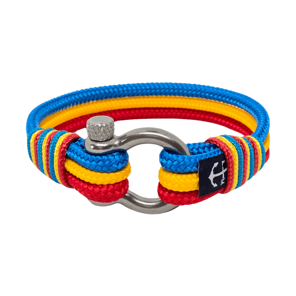Romanian Flag Nautical Bracelet