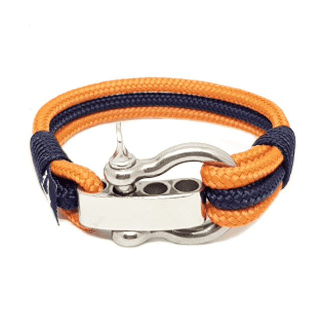 Adjustable Shackle Columbus Nautical Bracelet