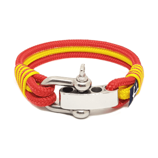 Adjustable Shackle Manchester United Nautical Bracelet