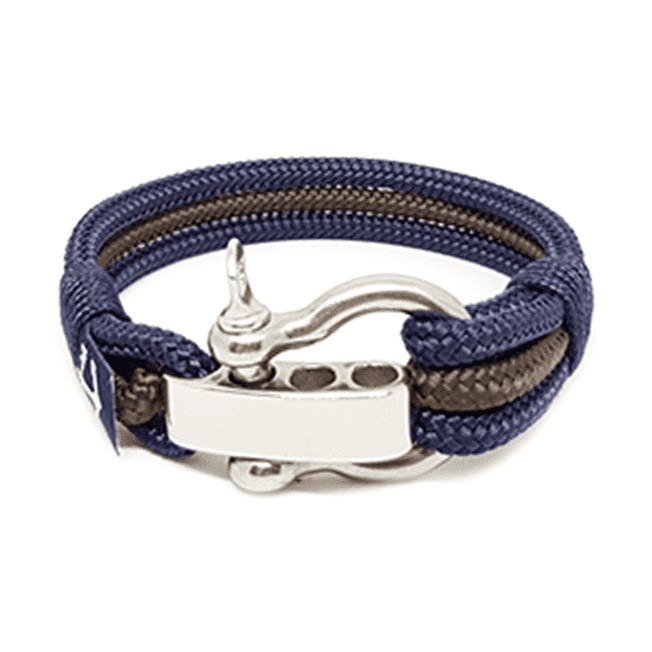 Adjustable Shackle Derry Nautical Bracelet