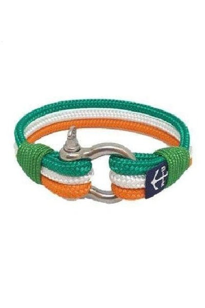 Ireland Flag Nautical Bracelet by Bran Marion