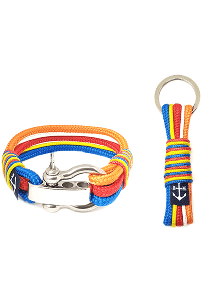 Buddhist Nautical Bracelet and Keychain