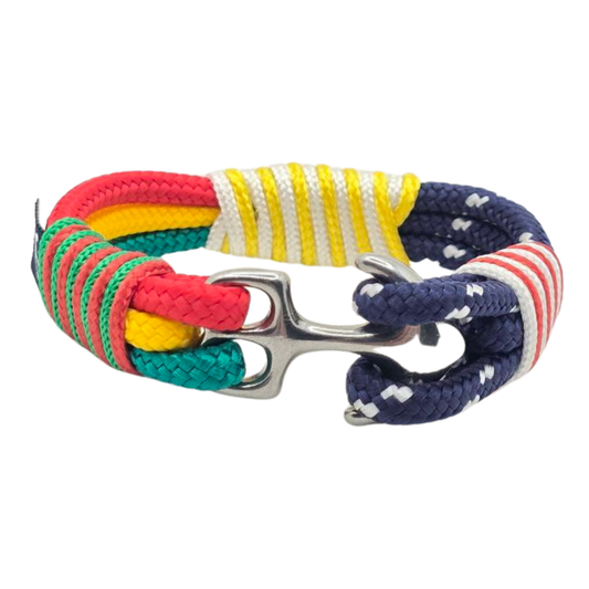 USA-Portugal Anchor Bracelet