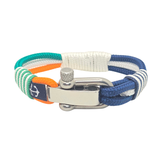 Irish-Greek Maritime Bracelet