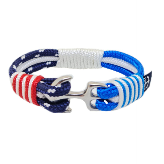 USA - Scotland Flag Nautical Bracelet