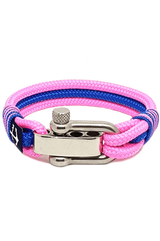 Adjustable Shackle Flanders Nautical Bracelet