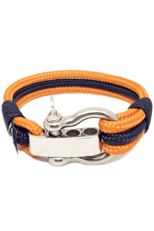 Adjustable Shackle Columbus Nautical Bracelet