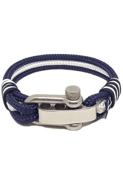 Adjustable Shackle Nautical Bracelet