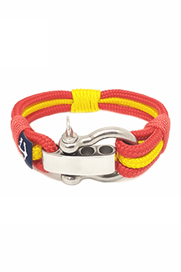 Spain Adjustable Shackle Nautical Bracelet