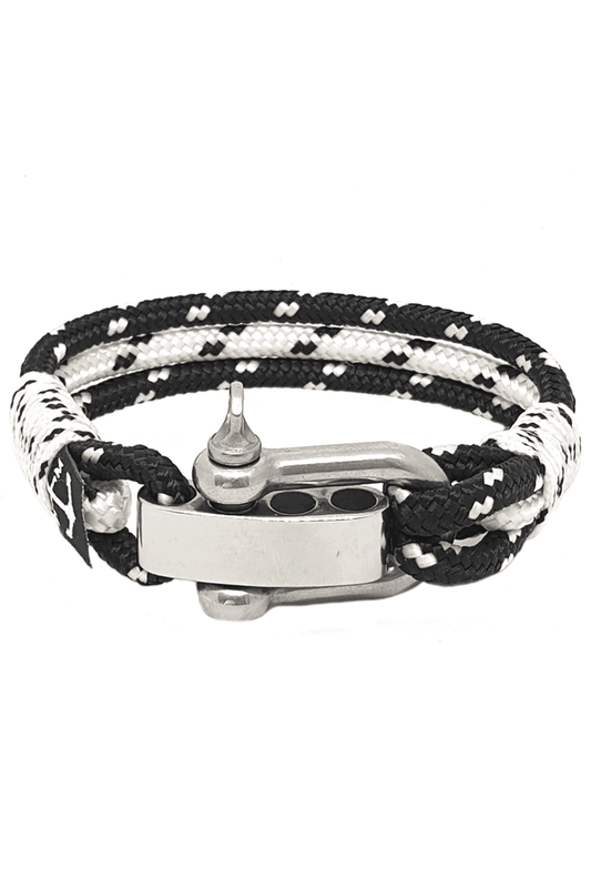 Adjustable Shackle Pollock Nautical Bracelet