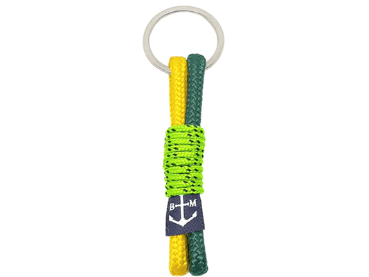 Yellow-Green Handmade Keychain