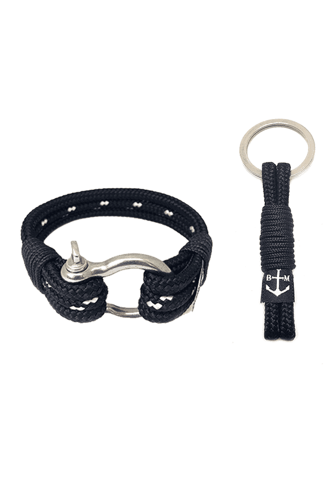 Elegant Tadhg Nautical Bracelet and Keychain