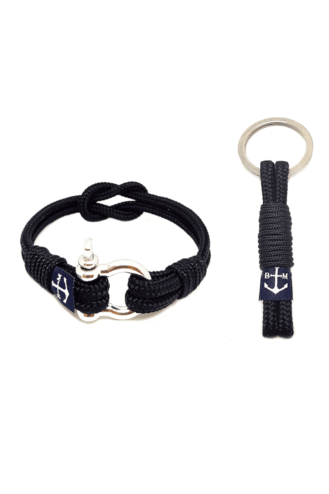 Sadie Reef Knot Nautical Bracelet and Keychain